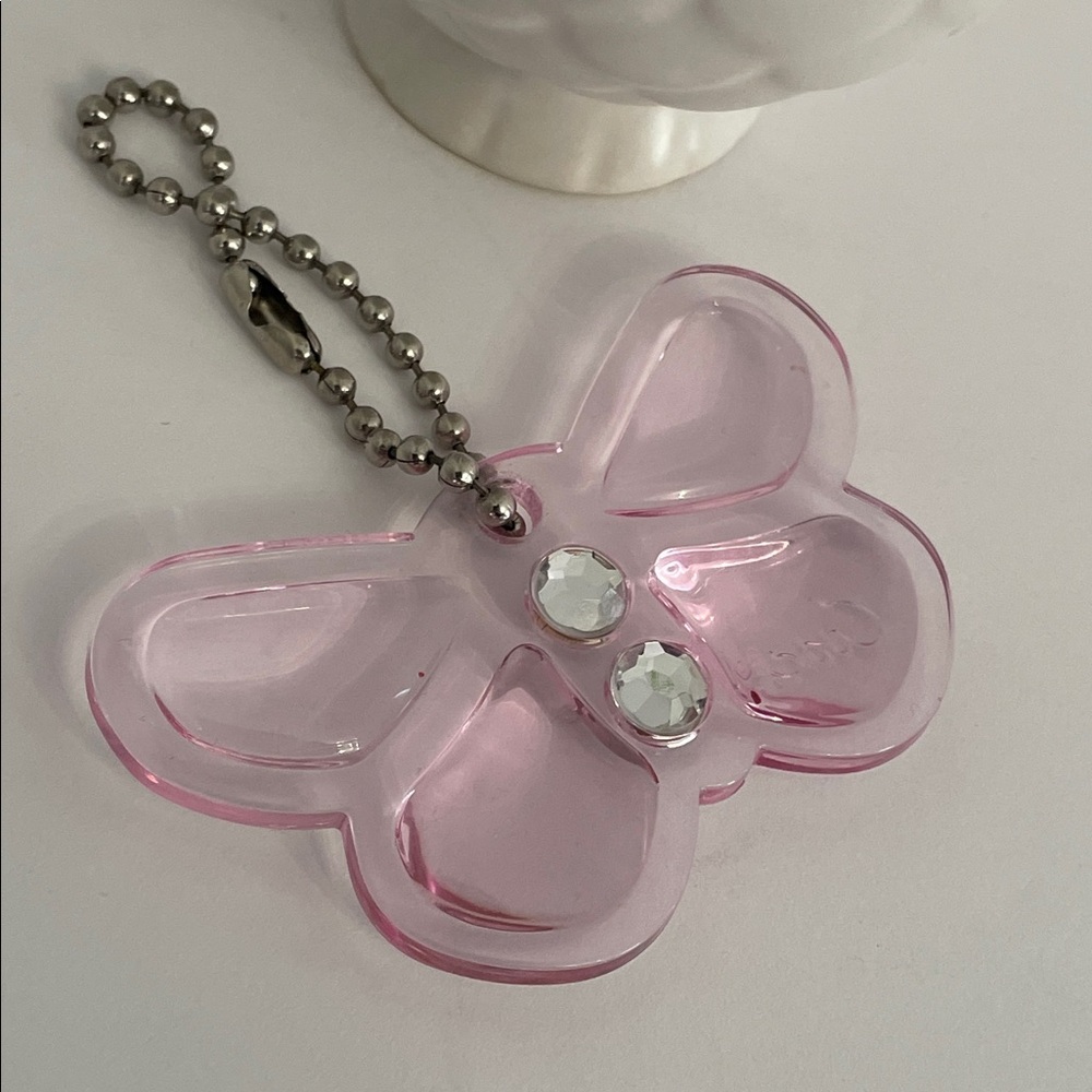 Coach Butterfly Bag Charm Key Fob - Picture 6 of 7
